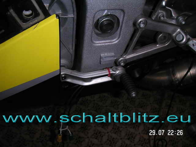Ganganzeige Aprilia